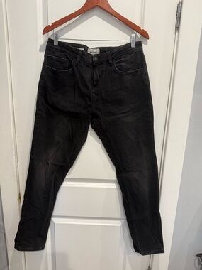 Pull&Bear Slim Black Washed Jeans
